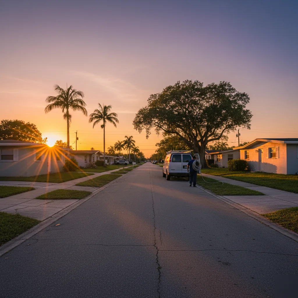 Air duct cleaning glenvar heights miami community golden hour